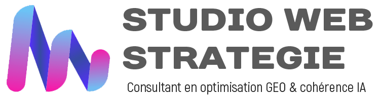 Logo Studio Web Strategie - Consultant en optimisation GEO & cohérence IA