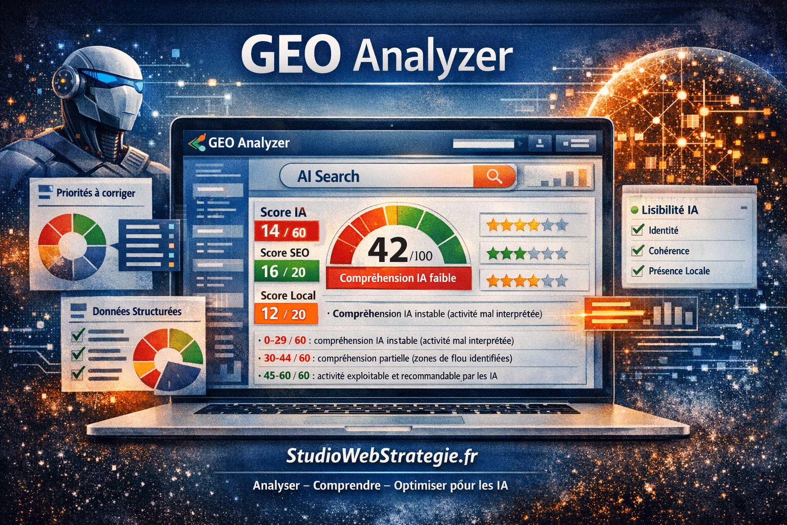 vu du resultat du GEO Analyzer SWS