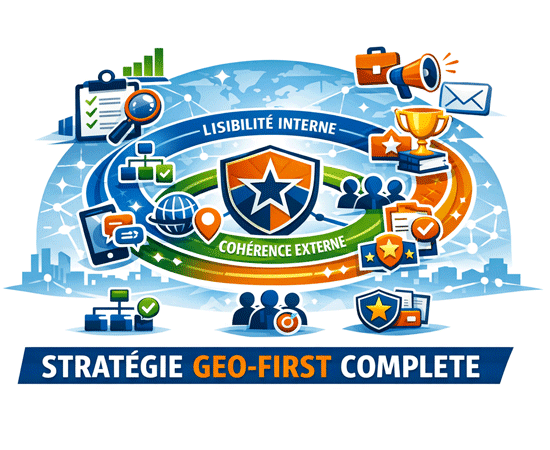 Visuel de la stratégie GEO-first SWS