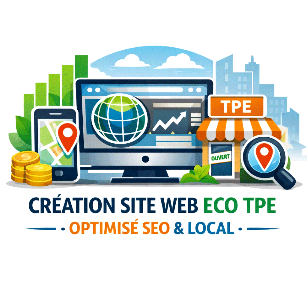 Création de  votre site web pas cher, eco tpe référneceé SEO et local